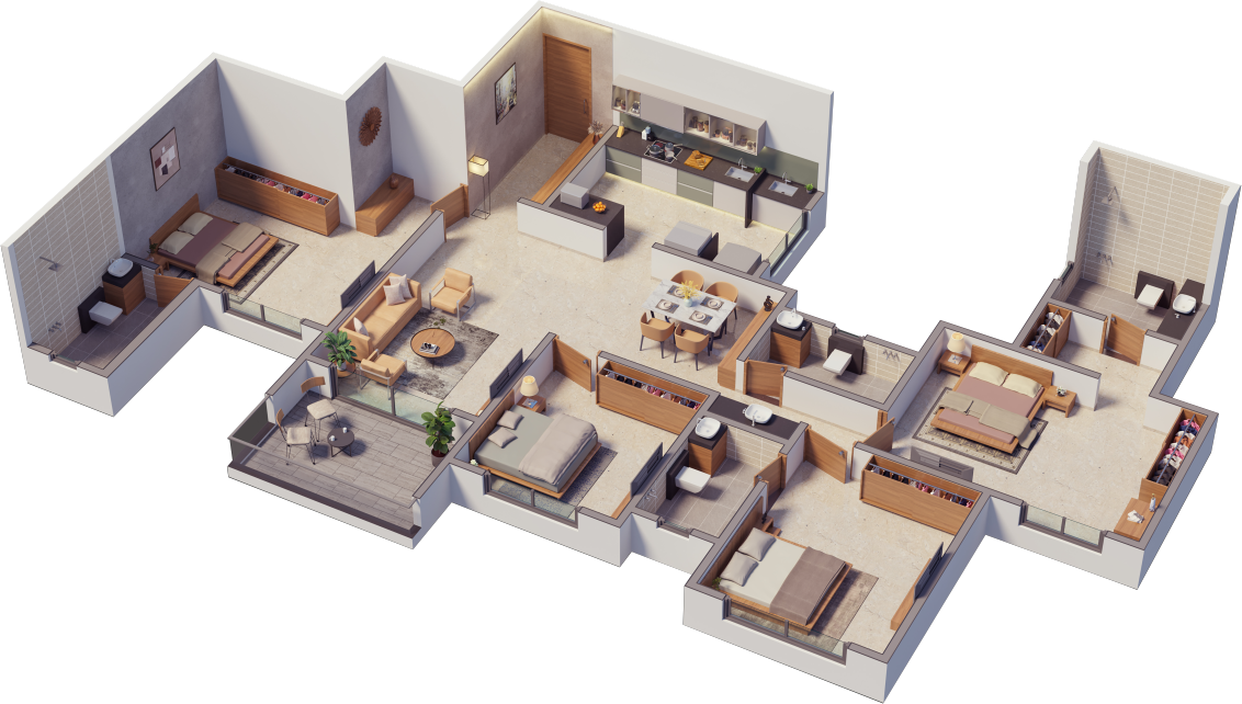 4BHK Plan
